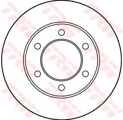 TRW DF1912 Brake Disc